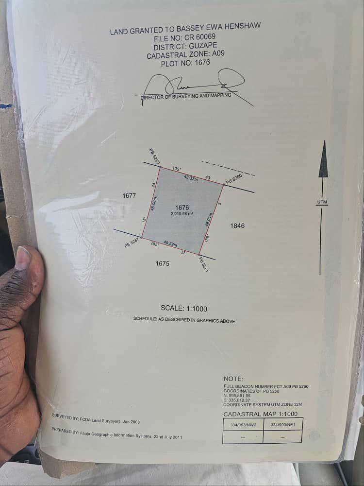 Land GUZAPE MAIN SIZE: 2,010sqm  PRICE: 1.5B Asking
