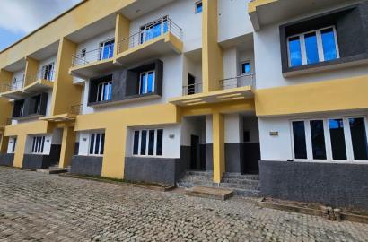 Brand new 4 Bedroom Terrace Duplex @ Guzape is available for sale.