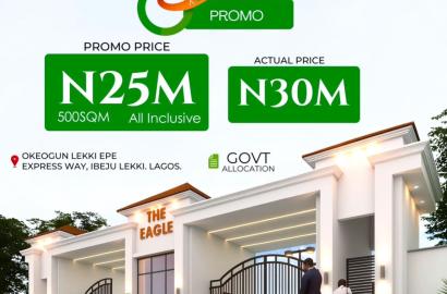Residential land for sale Special Discount: Enjoy Up To 20% 6th Year Anniversary Bonus
