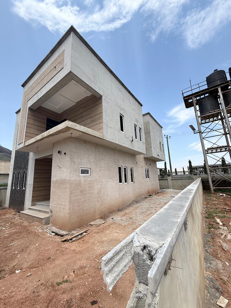A tastefully built 4 bedrooms duplex for sale(85% complete)