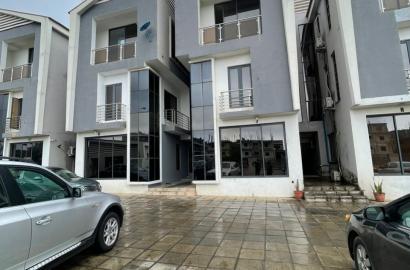 2 units of standard 4 bedroom terrace duplex with BQ, is available for sale at Jabi by Jabi Lake Mall