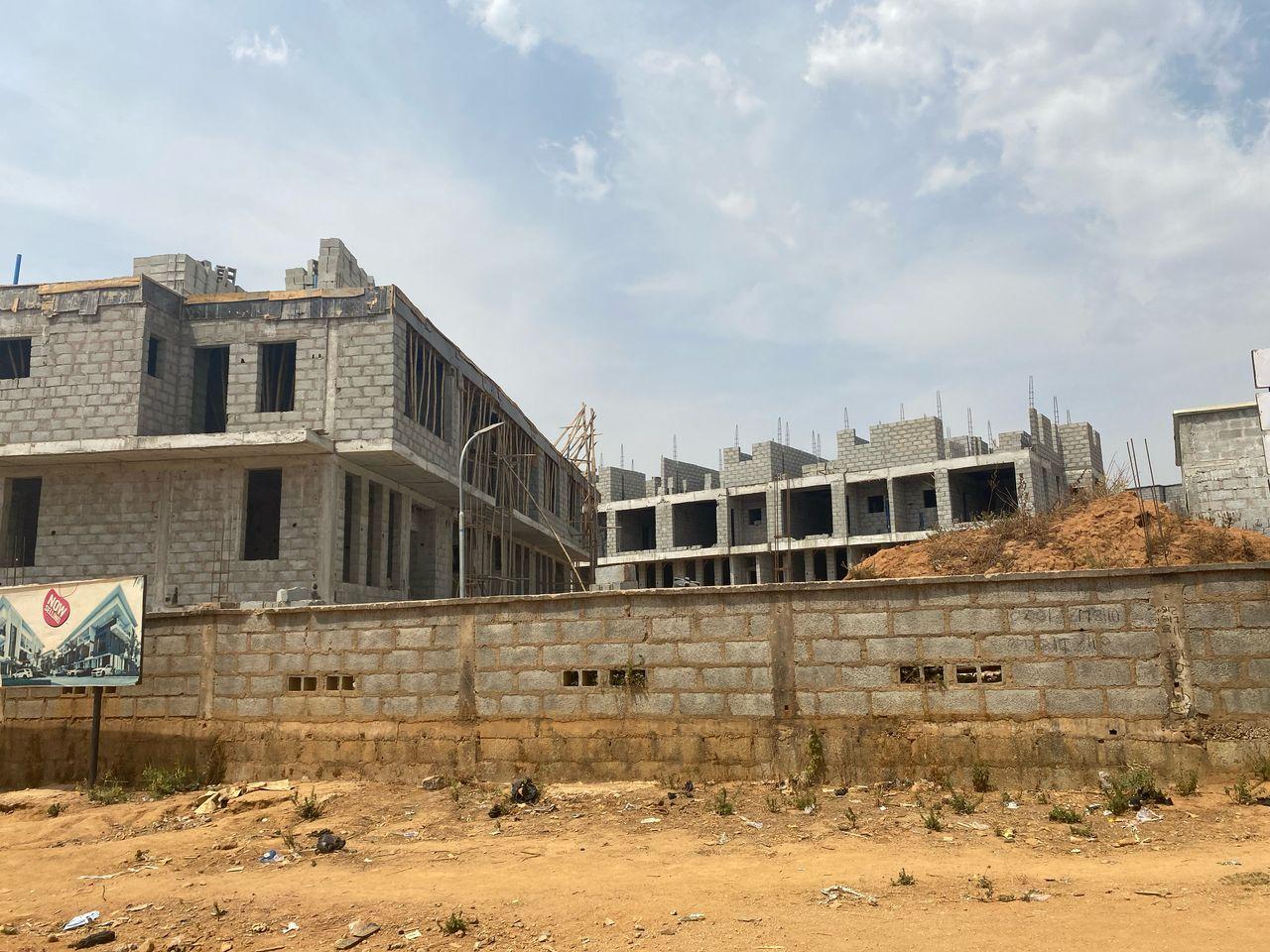 For sale 8 units of 4bed terrace duplexes with bq at Katampe Main 2 floors (Shell finished)