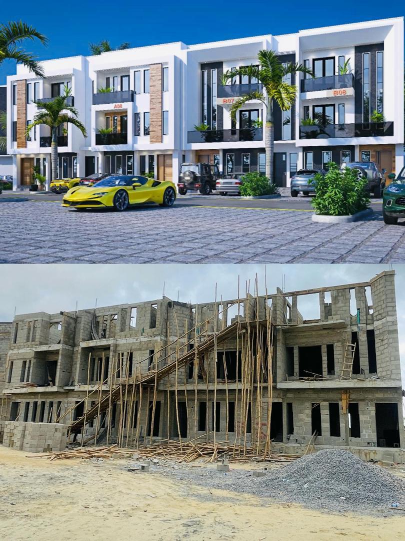 Introducing wisdom court a real estate development designed for style and comfort.Located in a serene environment (Opposite Lekki Gardens II, Abraham Adesanya