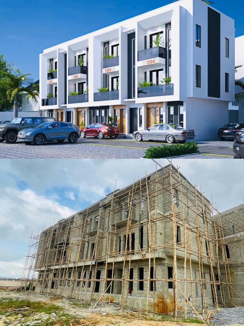 Introducing wisdom court a real estate development designed for style and comfort.Located in a serene environment (Opposite Lekki Gardens II, Abraham Adesanya