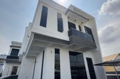 4-bedroom Fully Detached Home With Bq In A Secure Estate -- Ajah