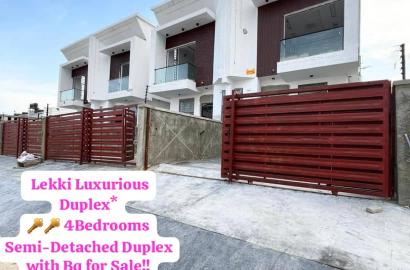 4 bedroom detached duplex for sale