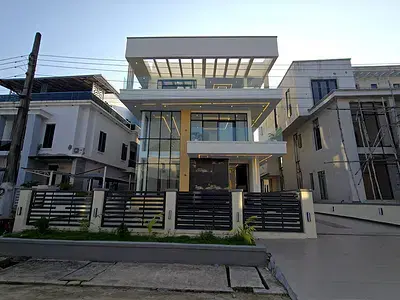 Detached duplex for sale  Newly Built 5 Bedroom House with BQ Megamound Estate, Lekki County, Ikota, Lekki, Lagos