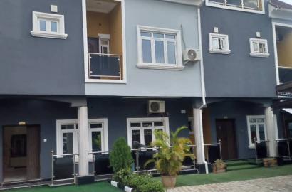 5 bedroom terrace duplex  Area 1, Durumi.  250m asking price.