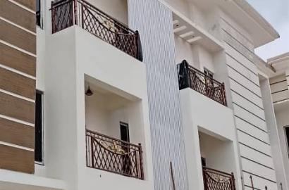 FOR RENT/FOR SALE.  AMBASSADORIAL & CLASSICALLY FINISHED 3 UNITS OF 6-BEDROOM DUPLEXES WITH BQs. (Brand new modern house).