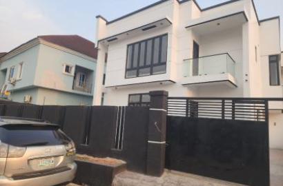 Exquisitely Built 4 Bedroom Fully Detached Duplex With A Bq