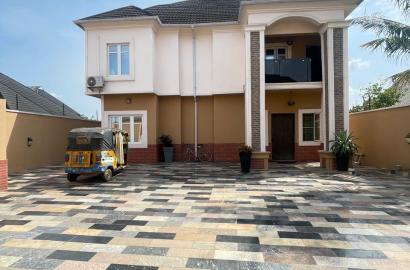 For Sale Well Built to Taste Luxury 6 Bedroom's Detached Duplex