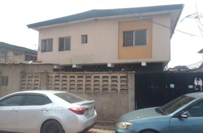 3 bedroom flat at fehintola-Giwa street off adetola road aguda. Decent building with car  park  2.5m