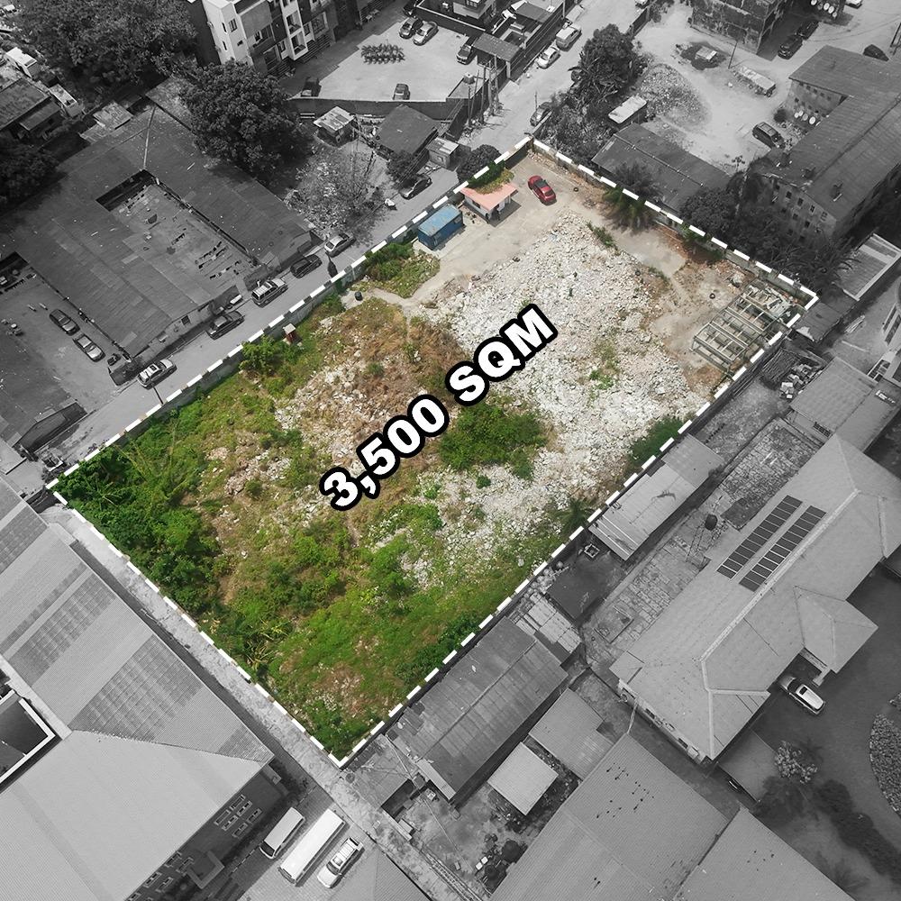 3500 SQM of Land in a serene area in the heart of ikoyi