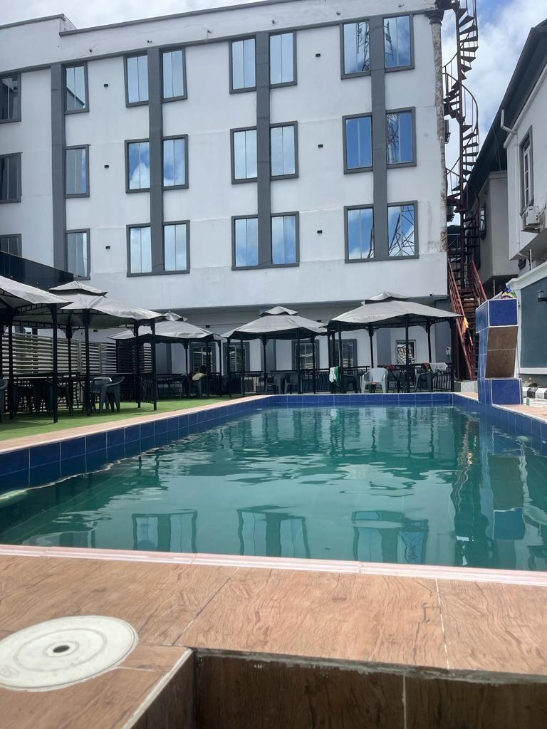 FOR OUTRIGHT SALE  '     34 ROOMS BOUTIQUE HOTEL IN LEKKI, BY IKOTA 1st GATE B/STOP