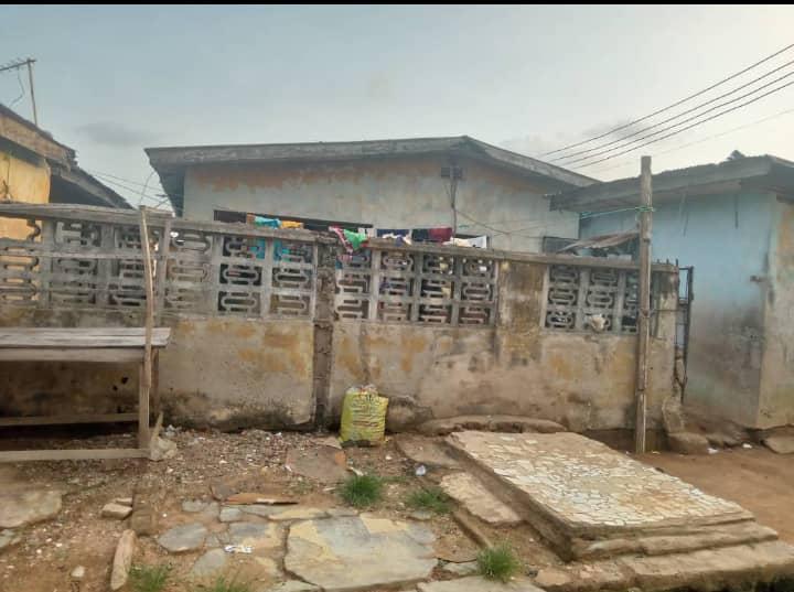 NEWLY OUT A STANDARD FULL PLOT WITH TWO DEMOLISHABLE BUNGALOW ON IT.  A SERENE ENVIRONMENT AT FAGBA CLOSE TO SHINA PETERS HOUSE LAGOS STATE