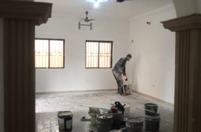 3 bedrooms blocks of flat at Wuye on the ground floor  for rent.