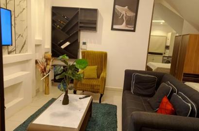 Fully furnished studio apartment available for yearly rent. Location: SPG road ologolo