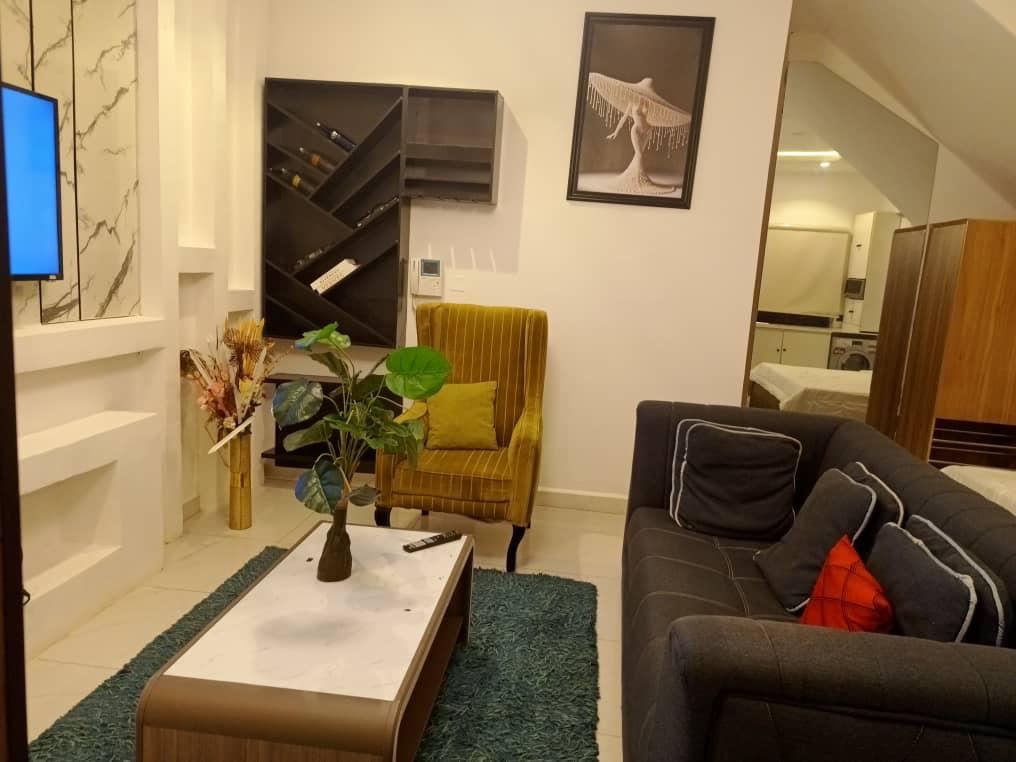 Fully furnished studio apartment available for yearly rent. Location: SPG road ologolo