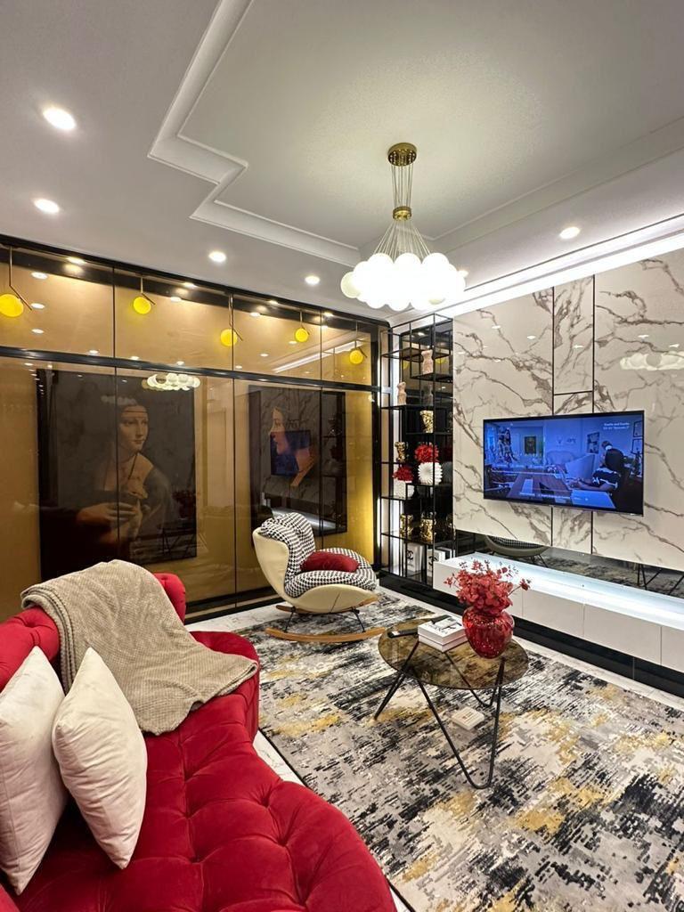 Beautifully furnished one bedroom apartment with glass art casing (basquiat) is available