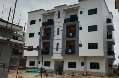 BRAND NEW 2 BEDROOM FLAT WITH BQ FOR SALE @ OLOGOLO LEKKI.