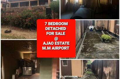 7 BEDROOM DETACHED FOR SALE @ AJAO ESTATE