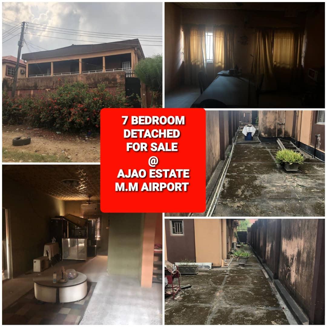 7 BEDROOM DETACHED FOR SALE @ AJAO ESTATE