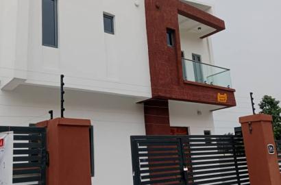 SEMI-DIRECT INSTRUCTION TO SELL, 4 BEDROOM SEMI DETACHED HOUSE IN ABIJO GRA
