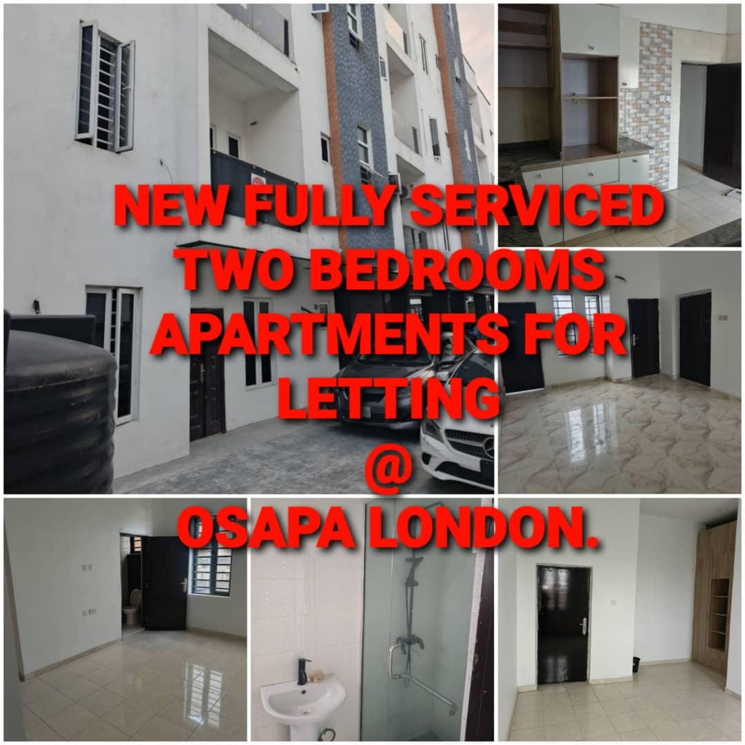 NEW FULLY SERVICED TWO BEDROOMS APARTMENTS FOR LETTING.