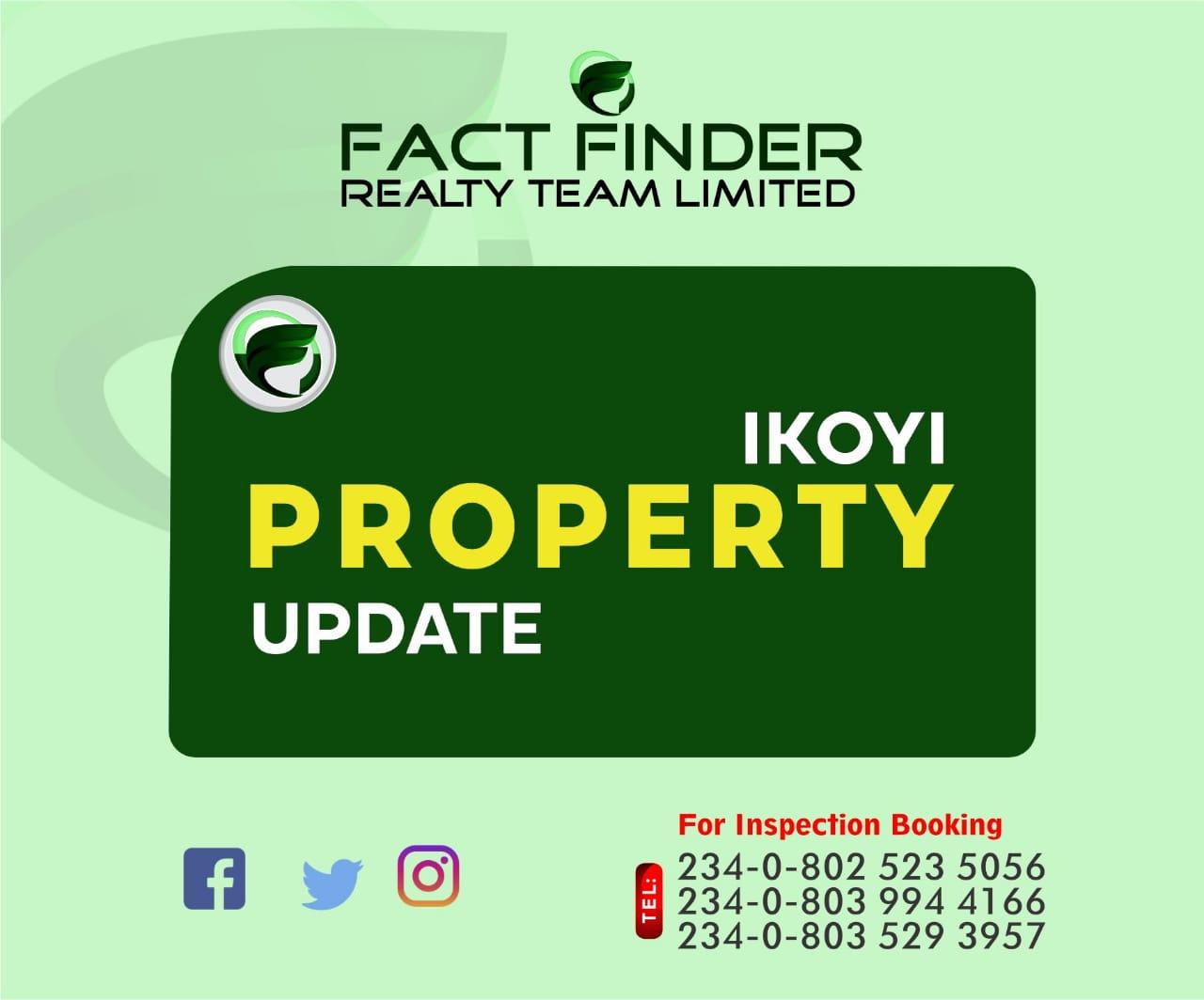 SEMI-DIRECT  INSTRUCTION TO SELL  STRATEGIC PLOT OF LAND FOR SALE @ IKOYI.  LAND SIZE: 5000sqm PRICE: 4m per sqm