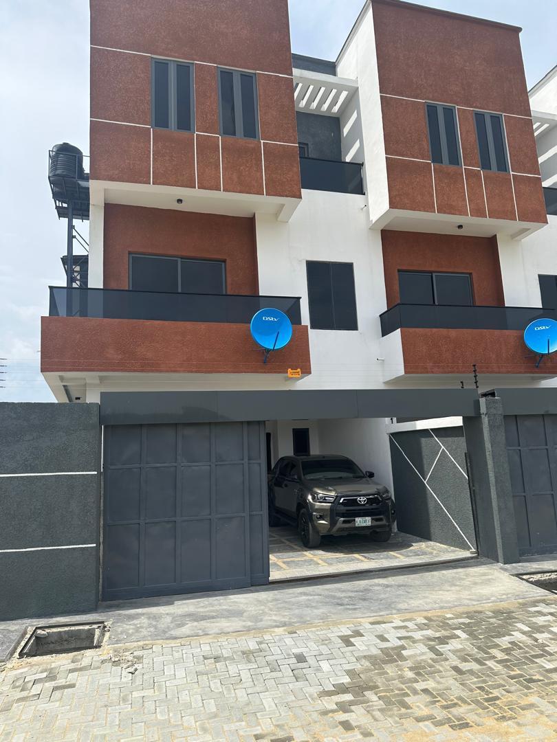 SEMI-DIRECT INSTRUCTION FOR SALE    NEWLY BUILT BEAUTIFUL 4BEDROOM TERRACE DUPLEX