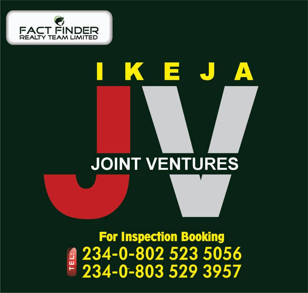 JOINT VENTURE PROJECT @ IKEJA LOCATION: Along Awolowo way Ikeja Lagos    LAND SIZE: 2,000 square meters