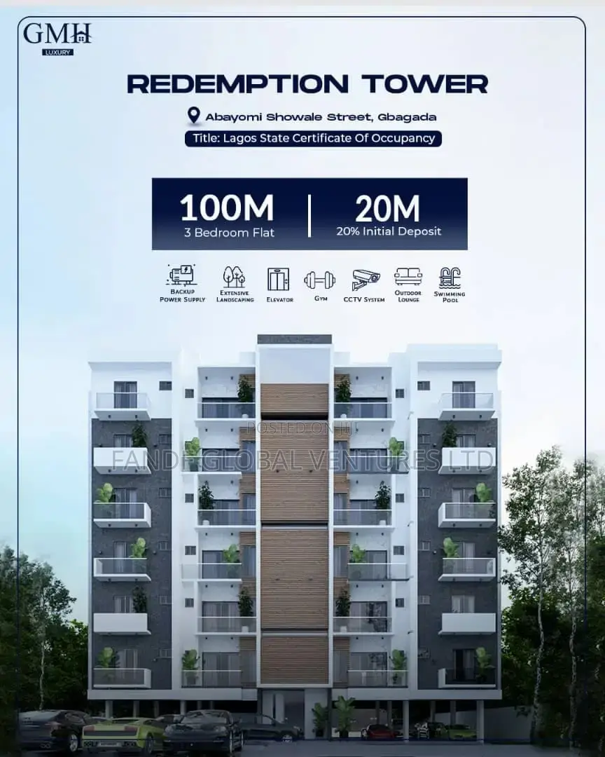 3 Bedroom Apartment Available in Gbagada. Lagos