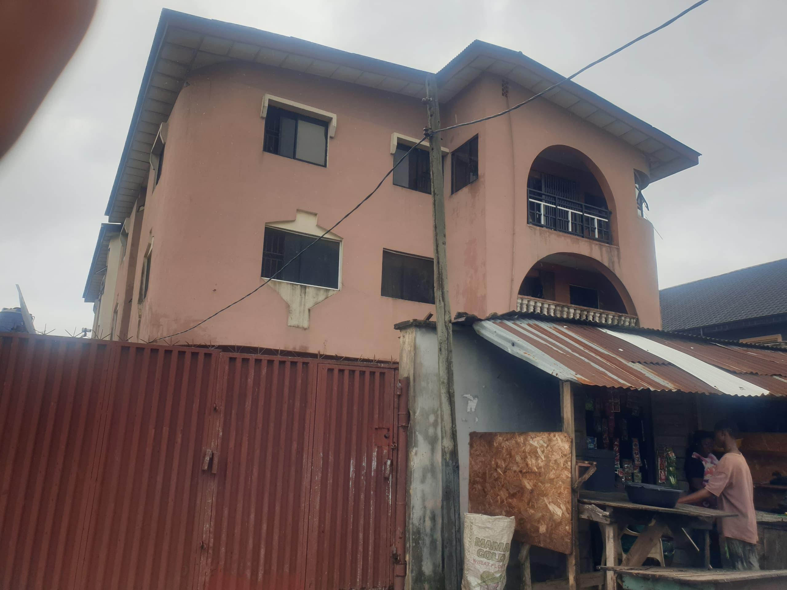 9 flat for sale at a give away price  Three bedroom flat 4 Two bedroom 1 flat  Miniflat 4 flat  Three shop
