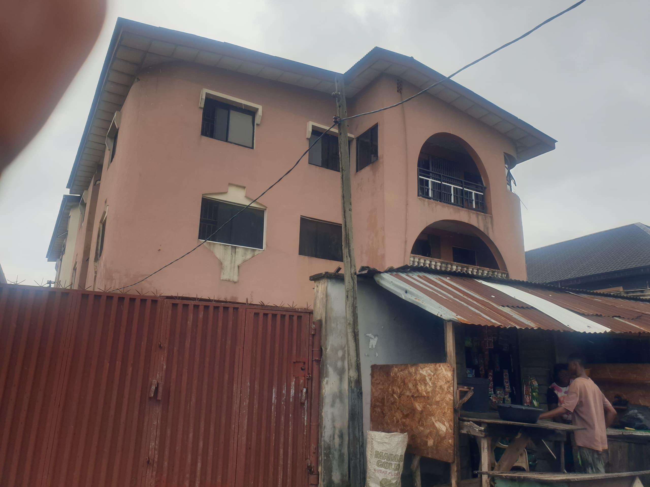 9 flat for sale at a give away price  Three bedroom flat 4 Two bedroom 1 flat  Miniflat 4 flat  Three shop