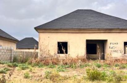 3bedroom Bungalow (carcass) With 10years Mortgage