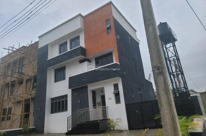 Excellently Finished Corner Piece Of 4 Bedroom Terrace Duplex With a BQ