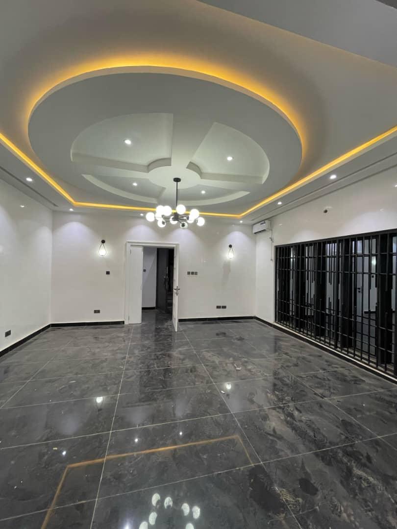 Newly built & exclusively finished 4BED fully detached duplex with BQ 4Bedroom  with 2 living room, 4 en-suite bedroom