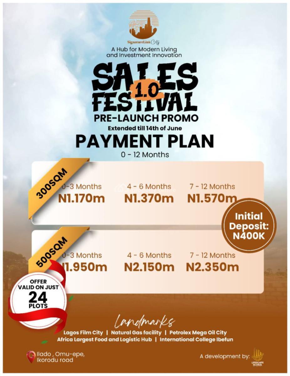 Mixed-use land for sale N1,950000 per plot