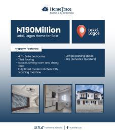 For sale: Home For Sale Lekki Lagos  ₦ 190,000,000