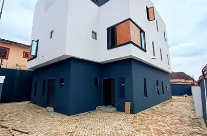 Semi-detached duplex for sale  Magnificently Built 4 Bedroom Semi Detached Duplex with BQ Anthony, Maryland, Lagos
