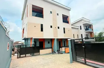 Semi-detached duplex for sale  Magnificent 4 Bedroom Semi Detached Home + BQ in a Serene Environment GRA Phase 1, Magodo, Lagos