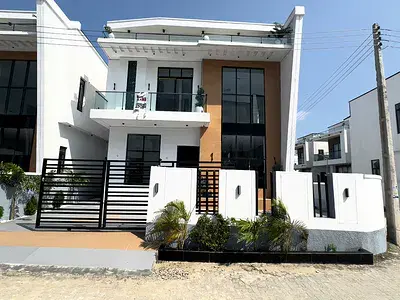 Detached duplex for sale  Luxury 4 Bedroom Detached House with BQ, Swimming Pool Ajah, Lagos