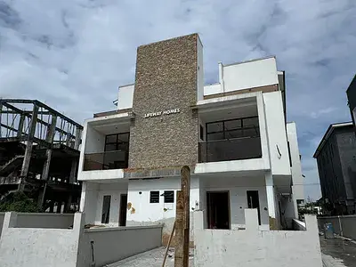 Premium Semi-detached duplex for sale  Newly Built 4 Bedroom Semi Detached Duplex with BQ Gbagada, Lagos