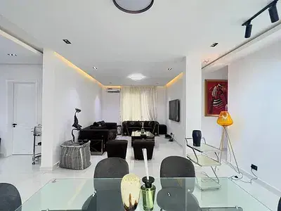 Flat / apartment for sale  Furnished 3-Bedroom Waterfront Apartment with BQ, Pool, Gym, Elevator Banana Island, Ikoyi, Lagos
