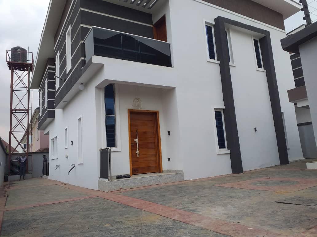 HOT  SALES NEW BUILDING Talking to mandate  Well finished 5 bedroom fully detached duplex with big living room 1 bq