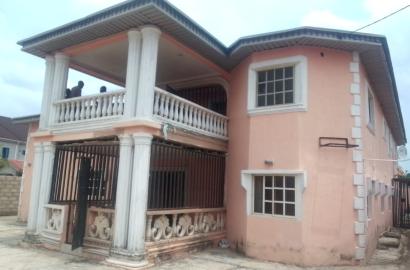 4 Bedroom Detached Duplex with 2 units of Miniflat  On More than Full Plot of land Very close to main road in a Secured Environment.