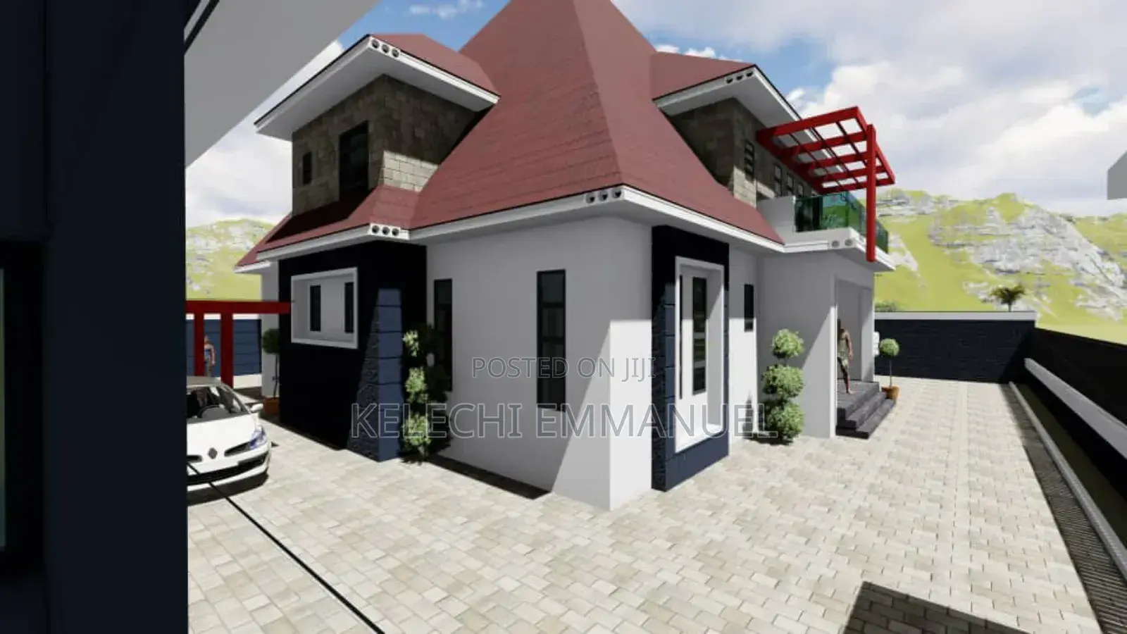 5bdrm Duplex in Lugbe, FHA for sale