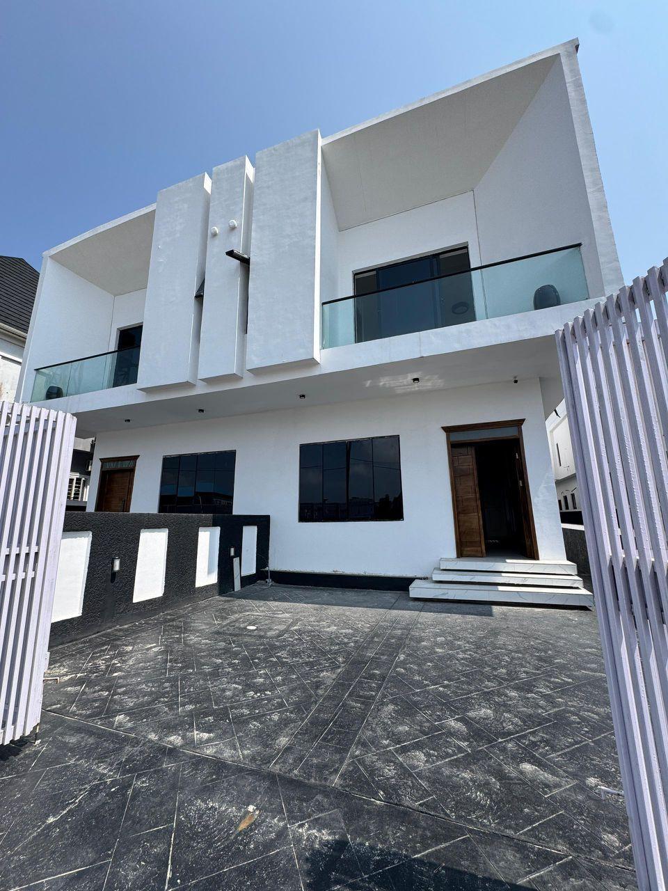 stunning 4 Bedroom Semi Detached Duplex with a Boys Quarter at Orchid, Lekki Lagos.