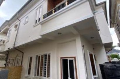 4 bedroom semi-detached duplex for sale   Graceforth Estate, Chevron Alternative, Chevron Lekki Lagos, Lekki, Lagos ₦140,000,000