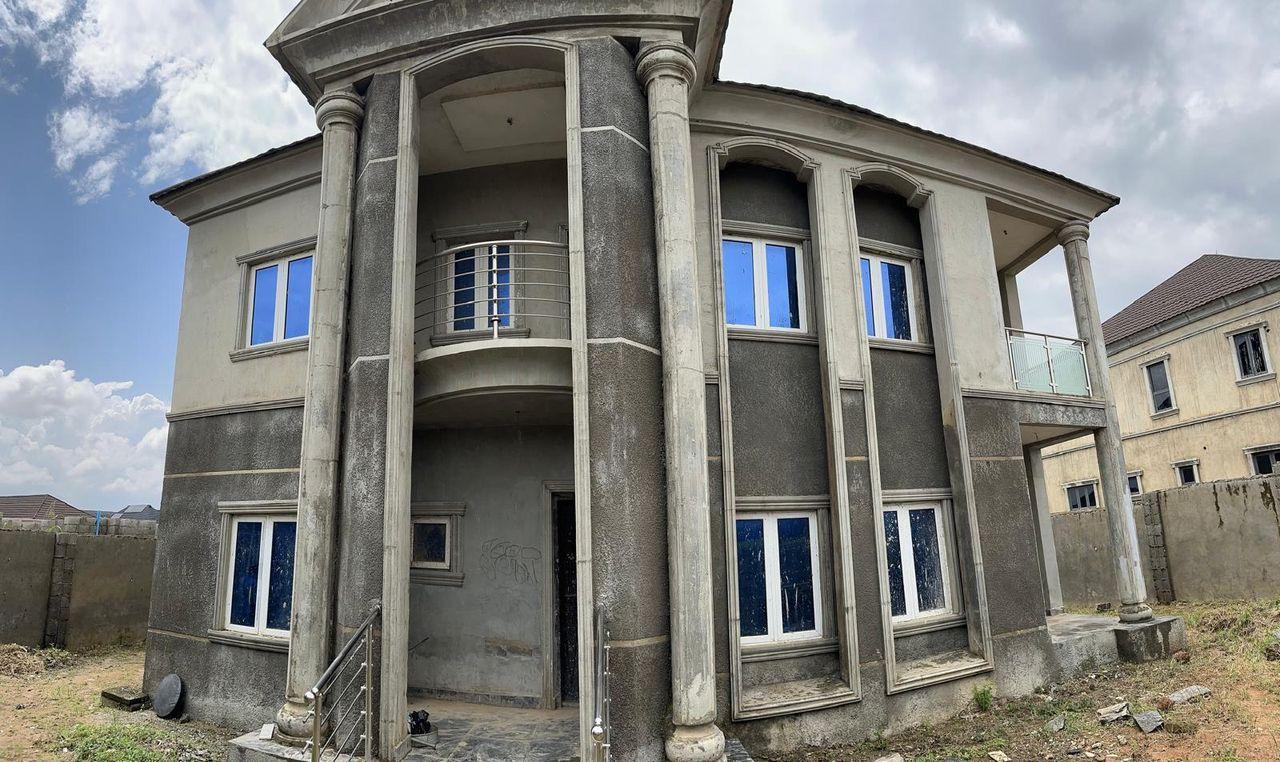 5 bedroom stand alone duplex for sale in lugbe By FHA LUGBE